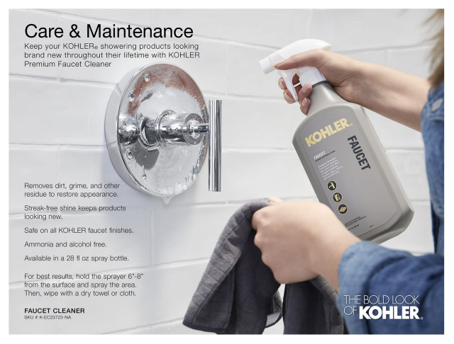 Garniture De Soupape Kohler K-T23509-4-TT - Titane Vibrant - Parallèle
