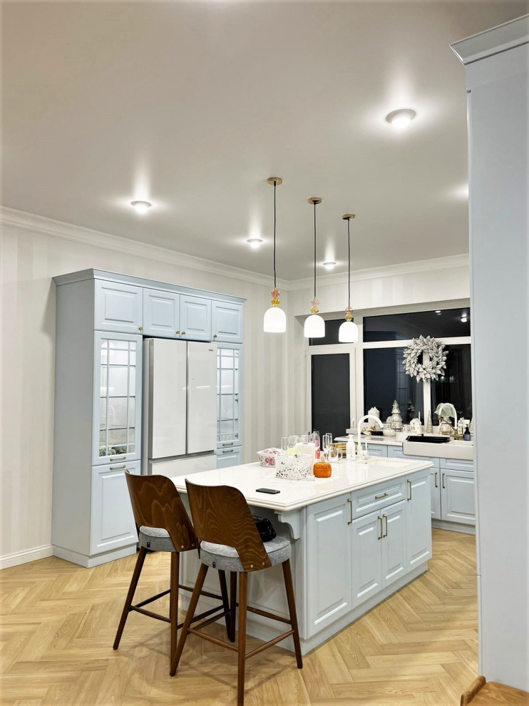 Кухня в загородный дом Грин Парк