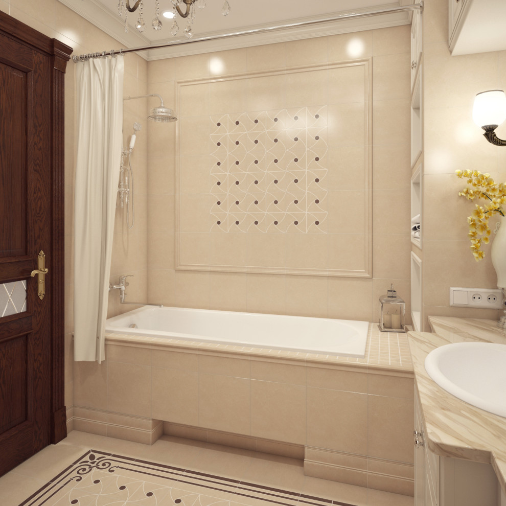 Ванная комната в классическом стиле