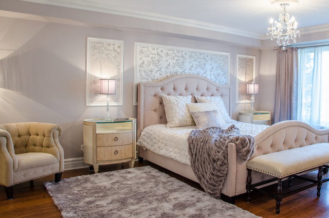 Chic Master Bedroom Retreat - Traditional - Bedroom - Chicago - by ...