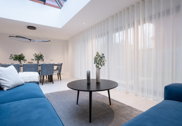 Prince Regent Avenue contemporary-vardagsrum