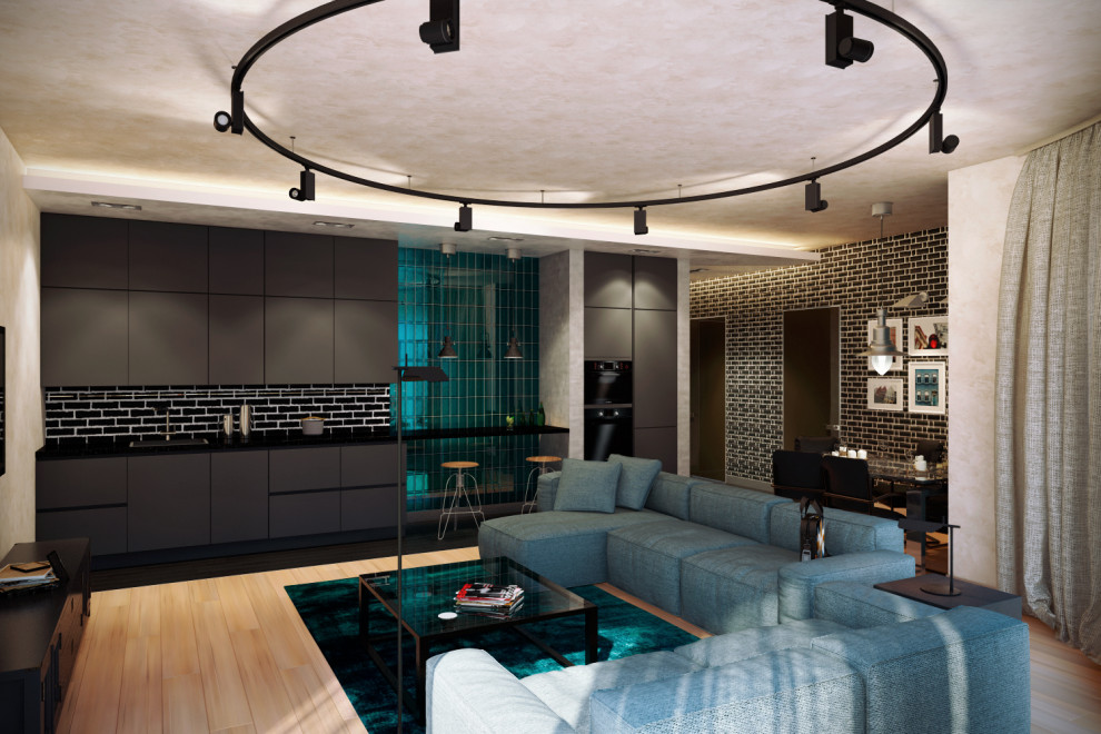 Кухня-гостинная