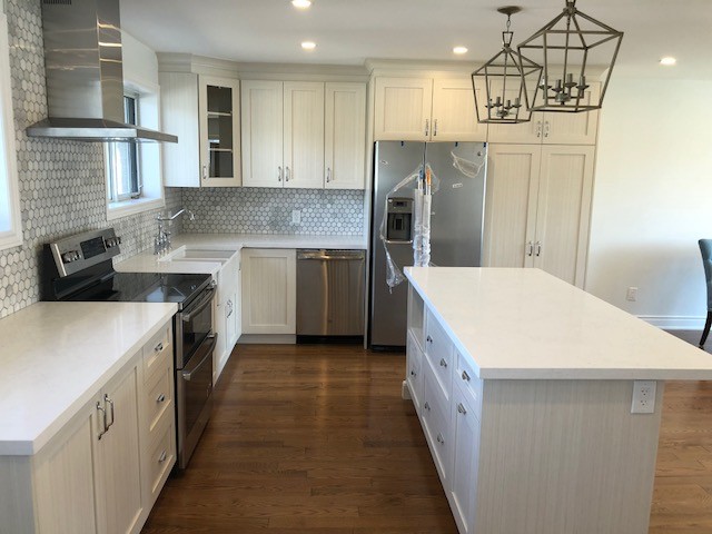 Complete Main Floor Renovation - Remove 22 ft long load bearing wall - kitchen