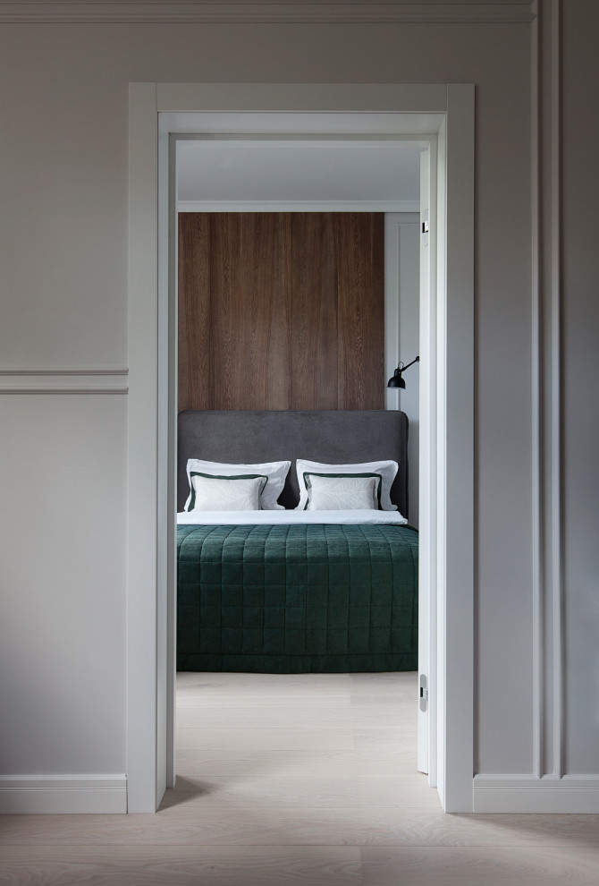 Современная классика в холостяцкой квартире