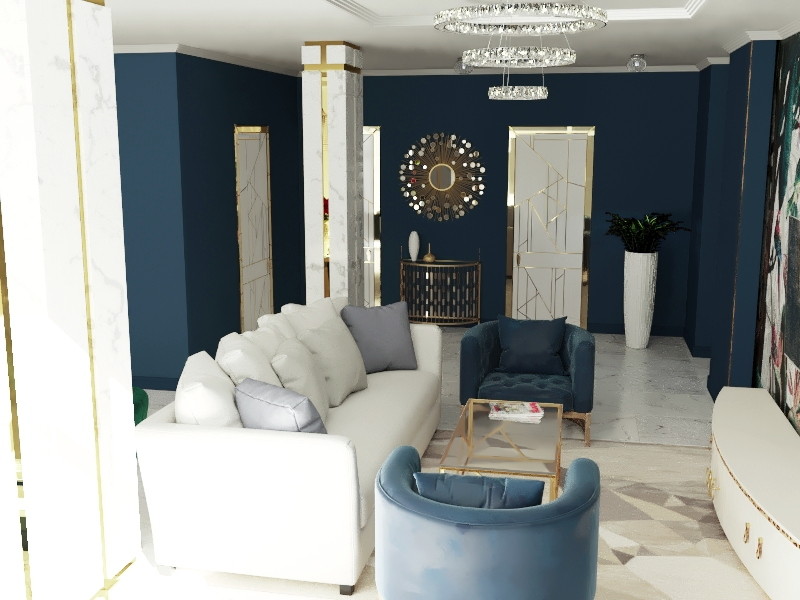 Проект трехкомнатной квартиры