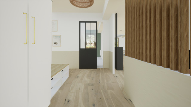 Entr&eacute;e contemporary-entre