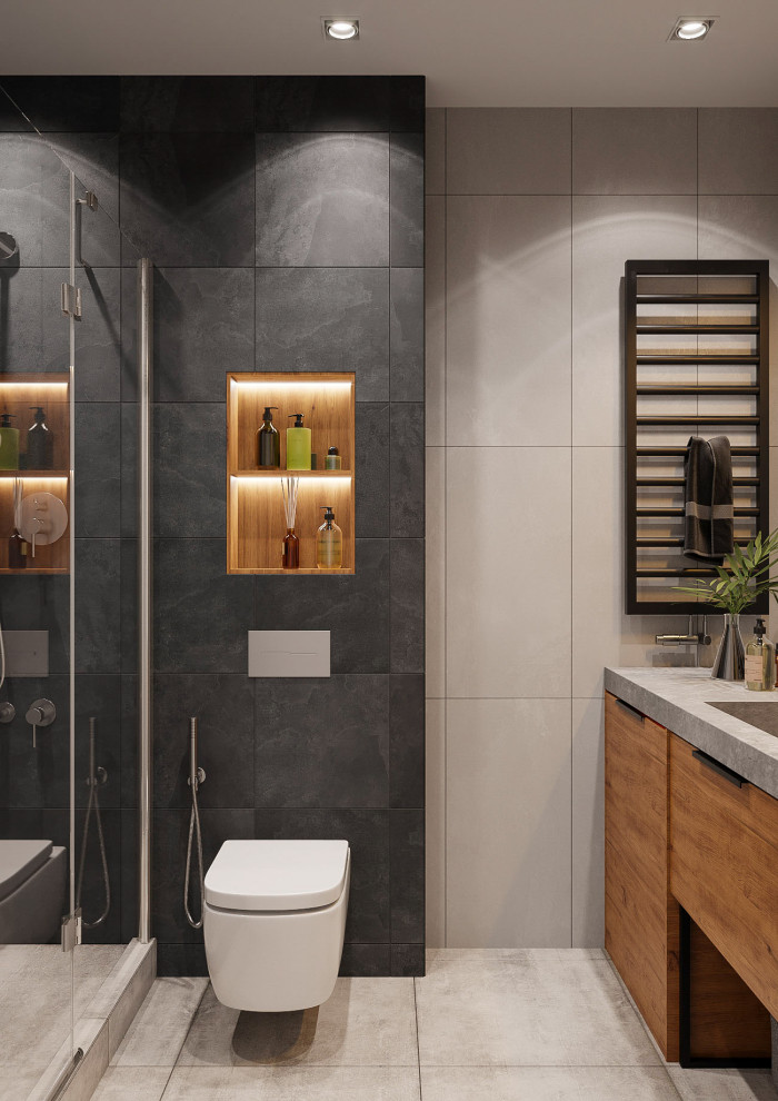 Проект квартиры "Яркий лофт"