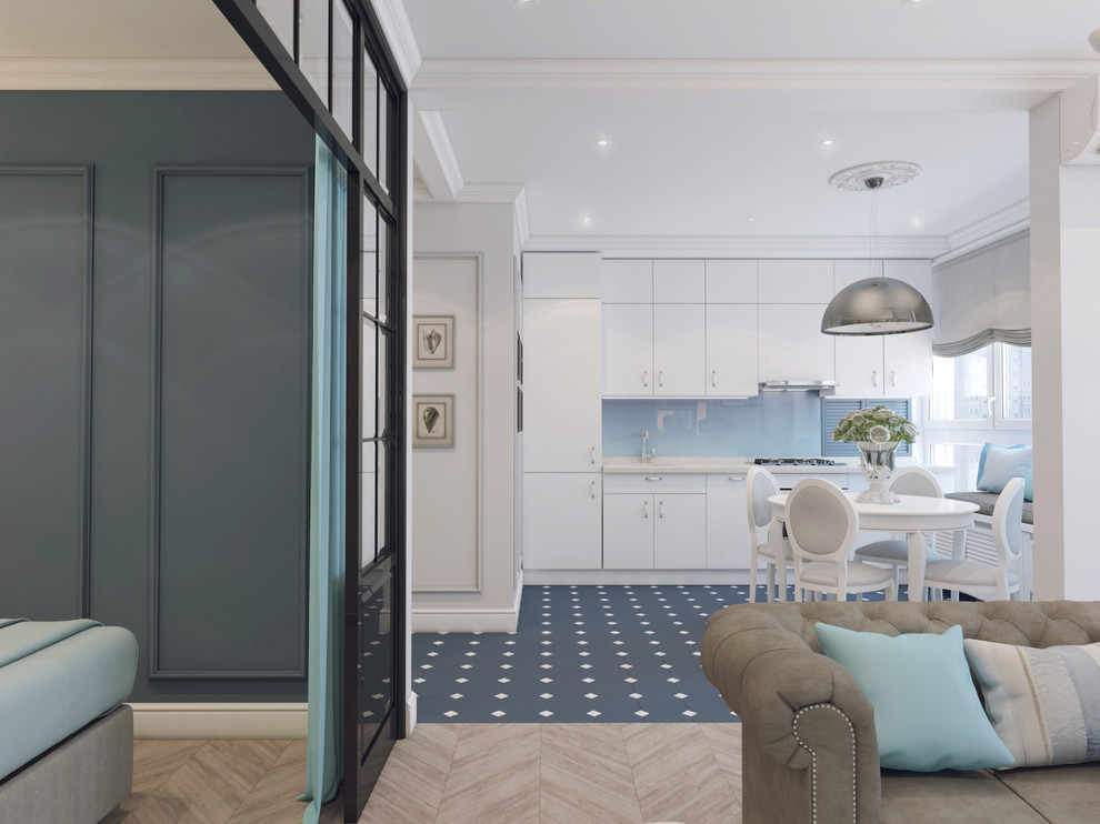 СЕВЕРНОЕ СИЯНИЕ. КВАРТИРА В ПОДМОСКОВЬЕ