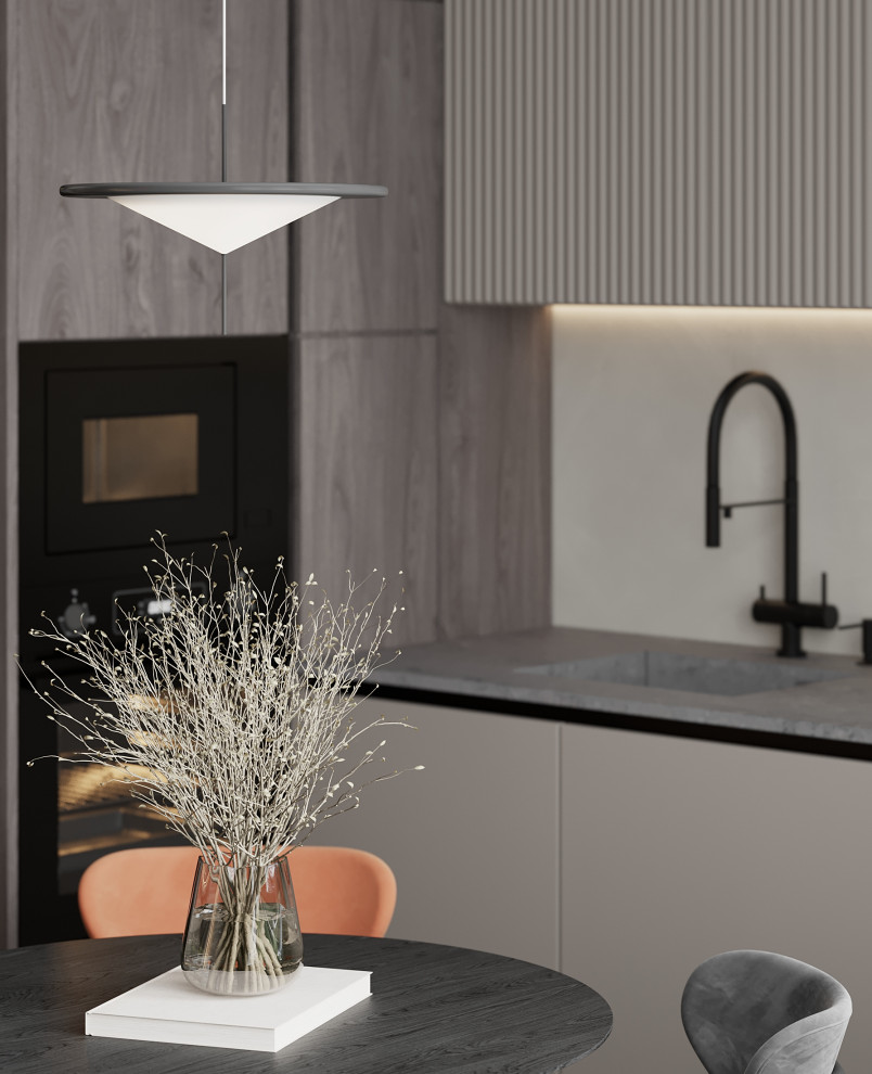 Дизайн-проект квартиры в современном стиле для молодой яркой пары