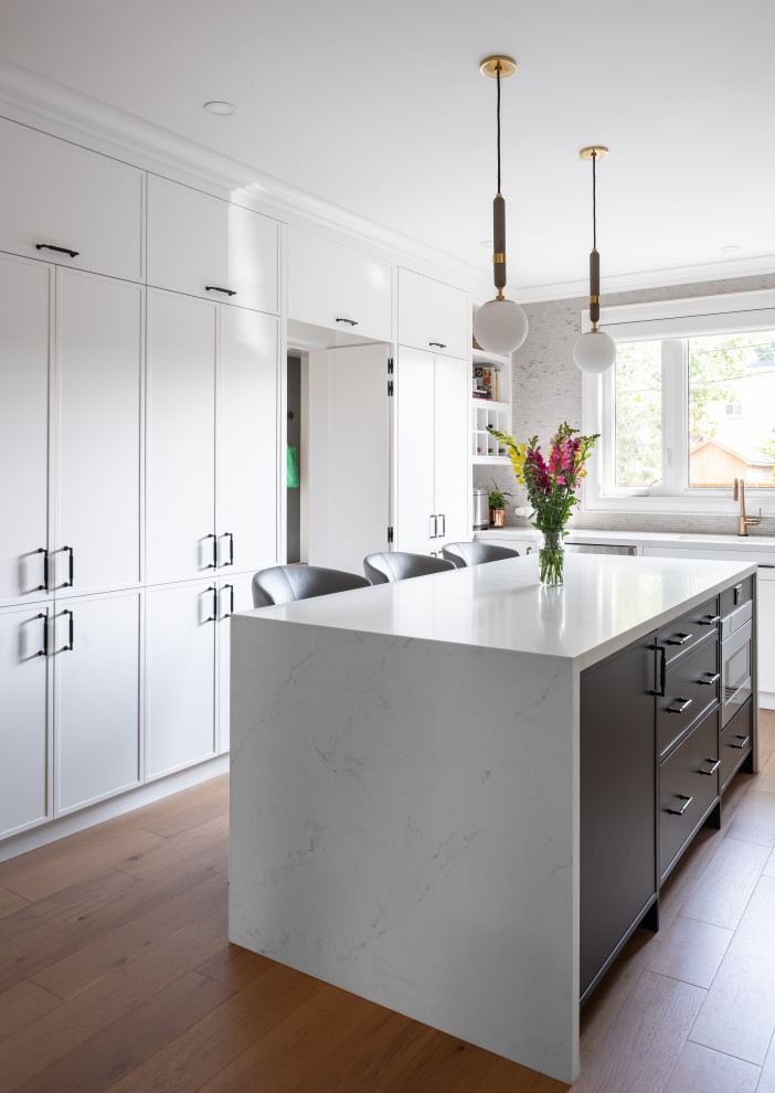 Kitchen - transitional kitchen idea in Toronto