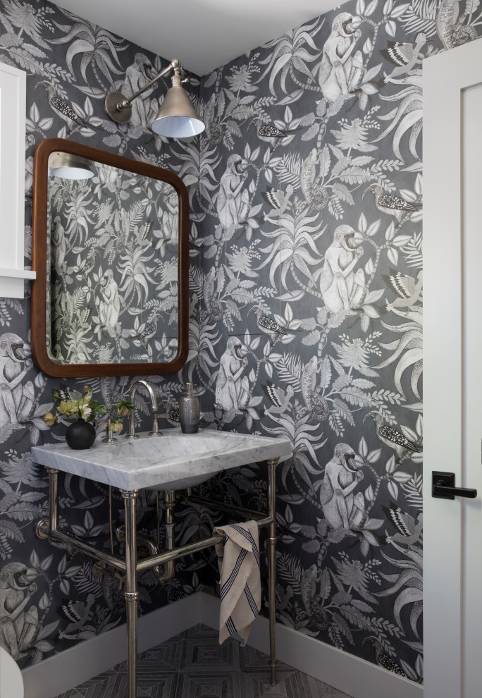 Lucero - Transitional - Powder Room - San Francisco - by Supple Homes