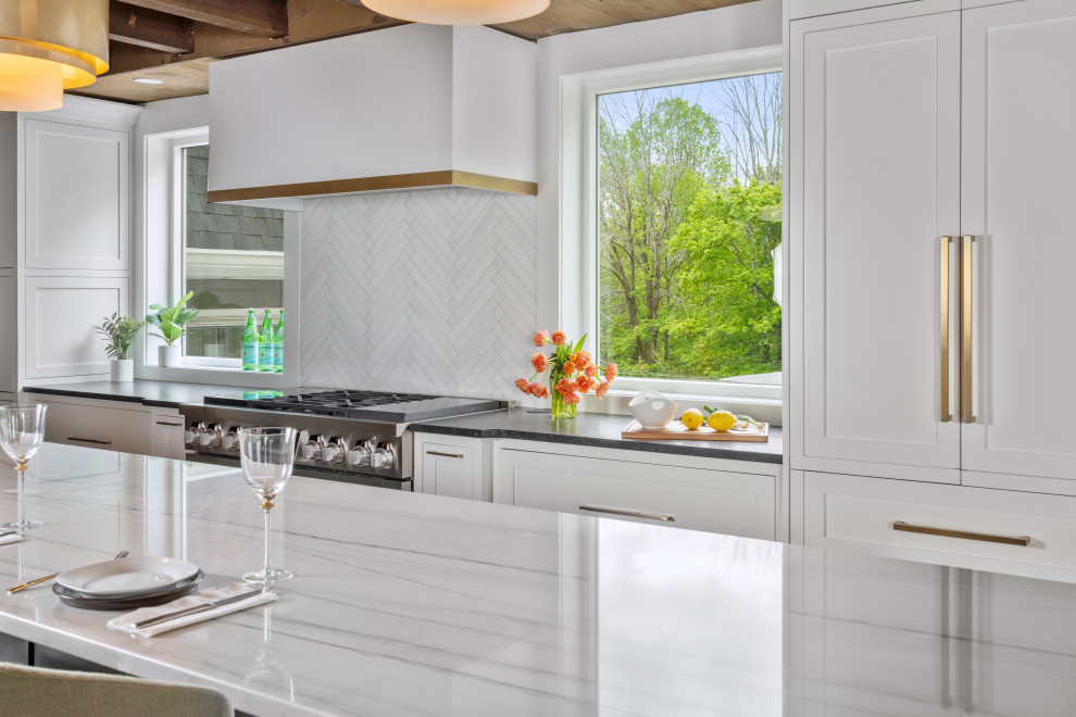 Mountain style kitchen photo in Philadelphia