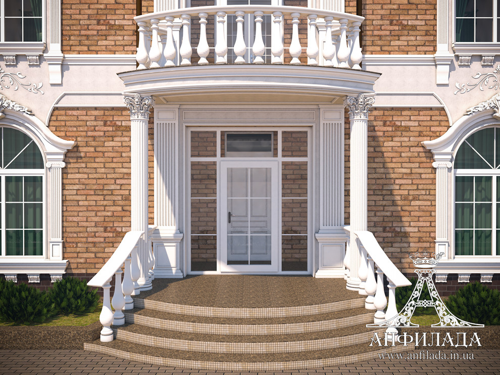 Дизайн-проект по облицовке фасадов жилого дома