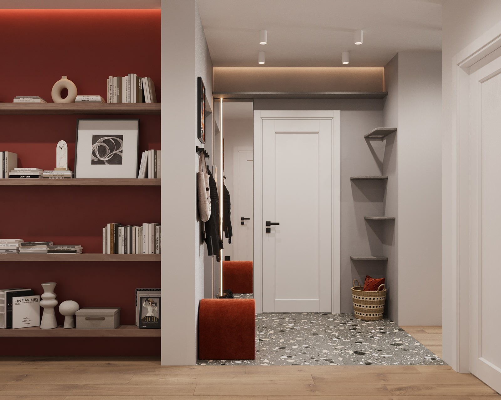 Дизайн проект квартиры ЖК Панин 72м