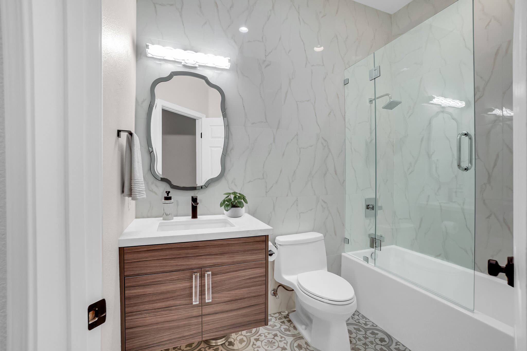 BATHROOM REMODELS