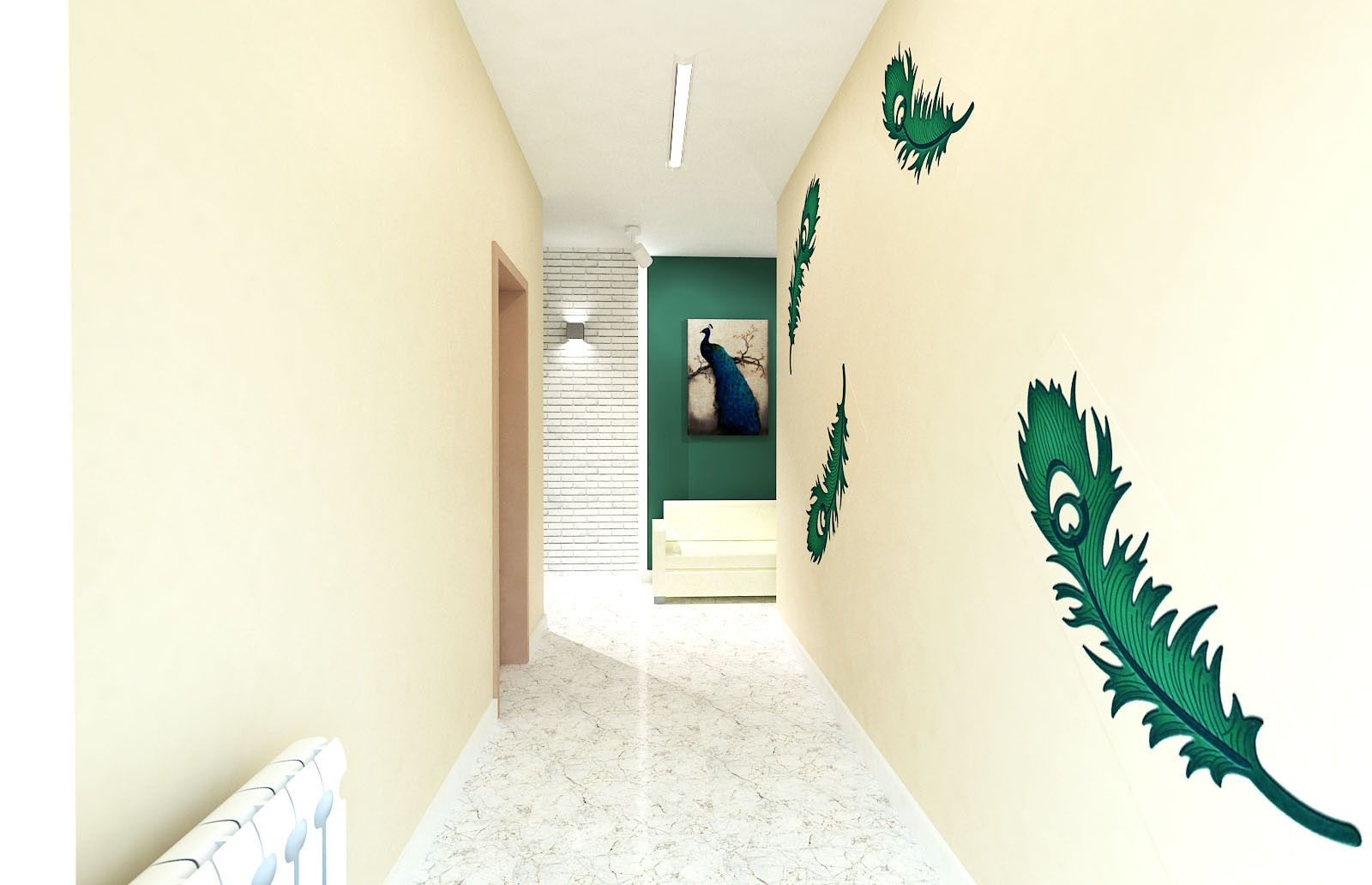 Холл для офисного помещения