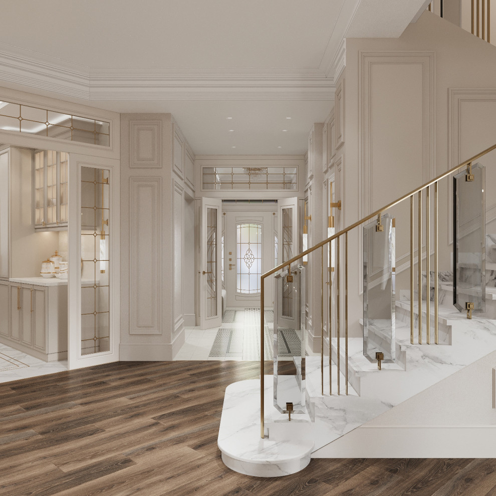 Интерьер кухни - гостиной . Таунхаус в КП " Образцово "