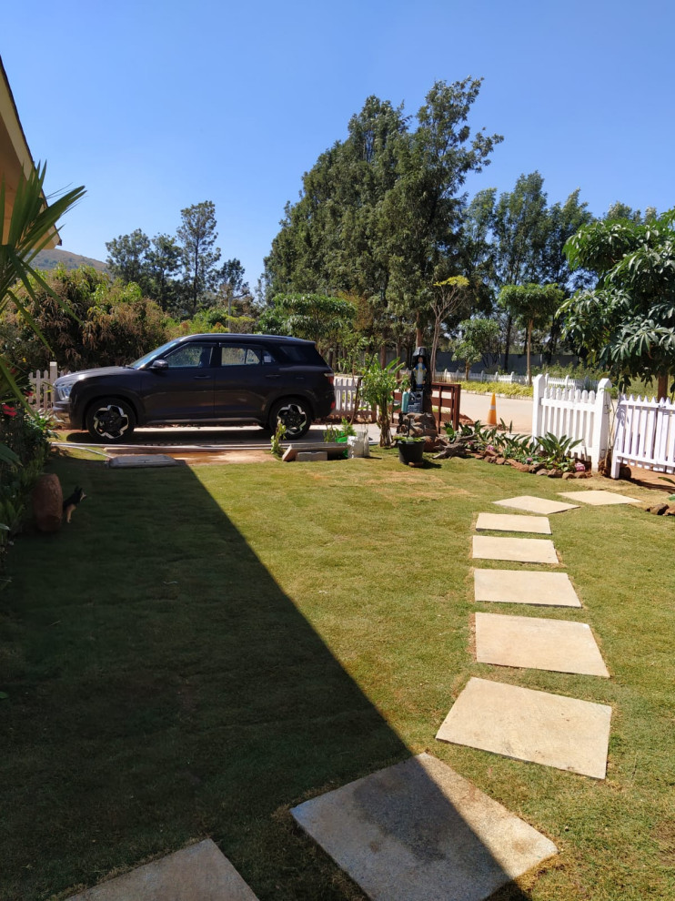 Design ideas for an Indian garden in Bengaluru.
