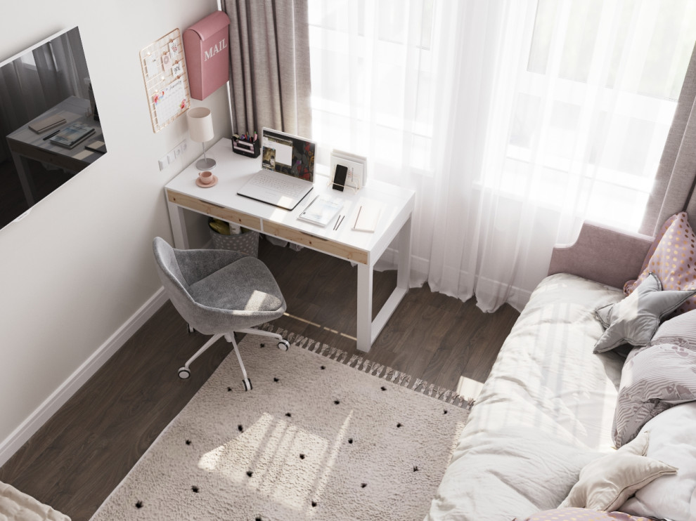 Комната для двух сестер в Москве ЖК "Скандинавия"