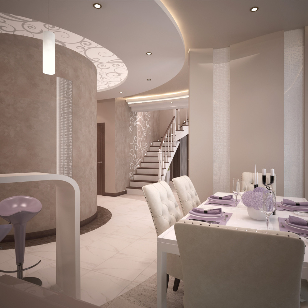 Декоративная штукатурка в проектах дизайнера Екатерины Фёдоровой