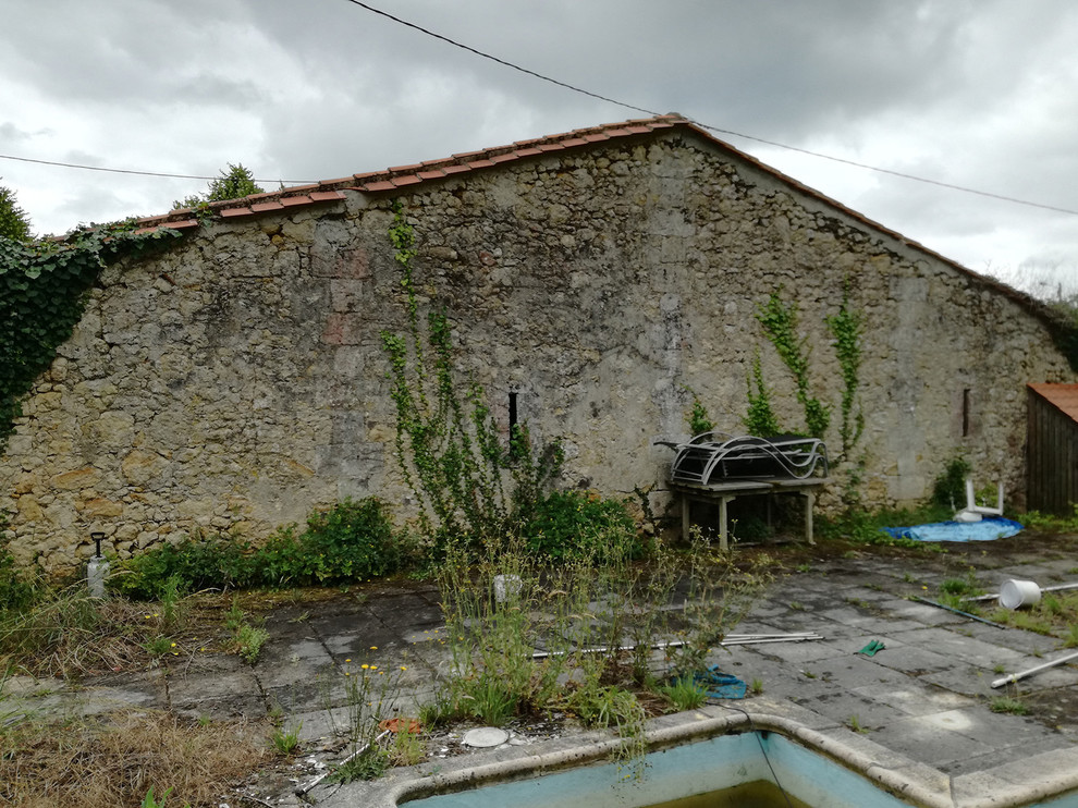 Rénovation d'une grange en deux gîtes ruraux (en cours)