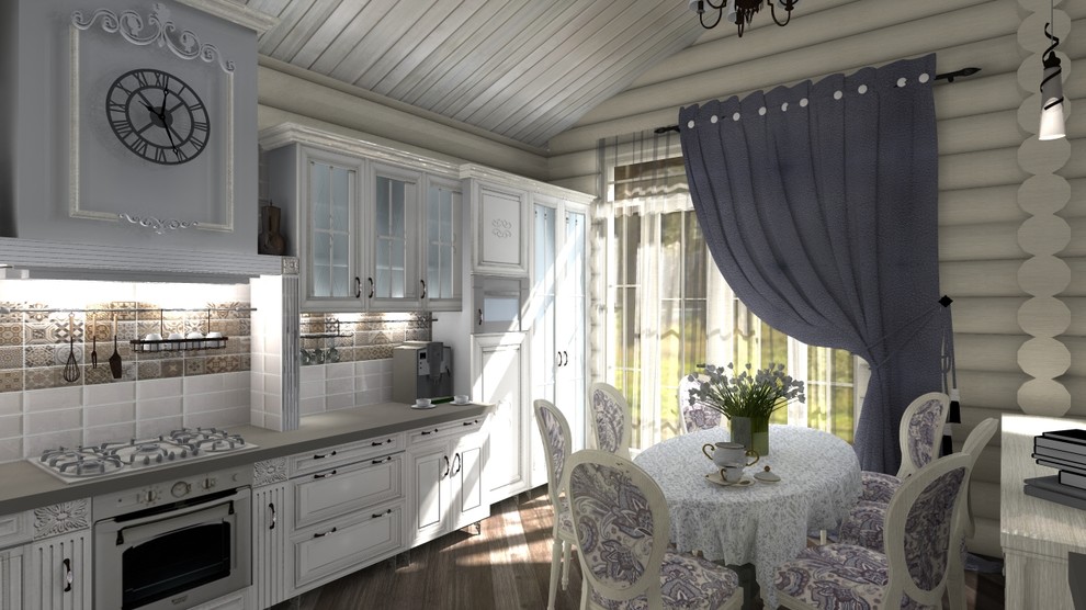 ДЕРЕВЯННЫЙ ДОМ В СОСНОВОМ БОРУ