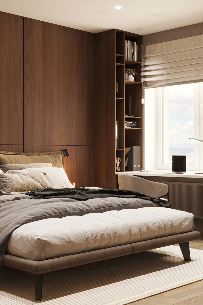 Современная мастер-спальня