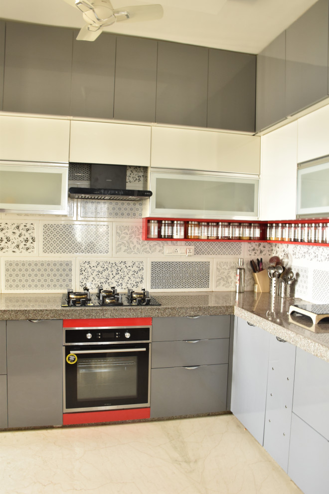 Contemporary kitchen in Pune.