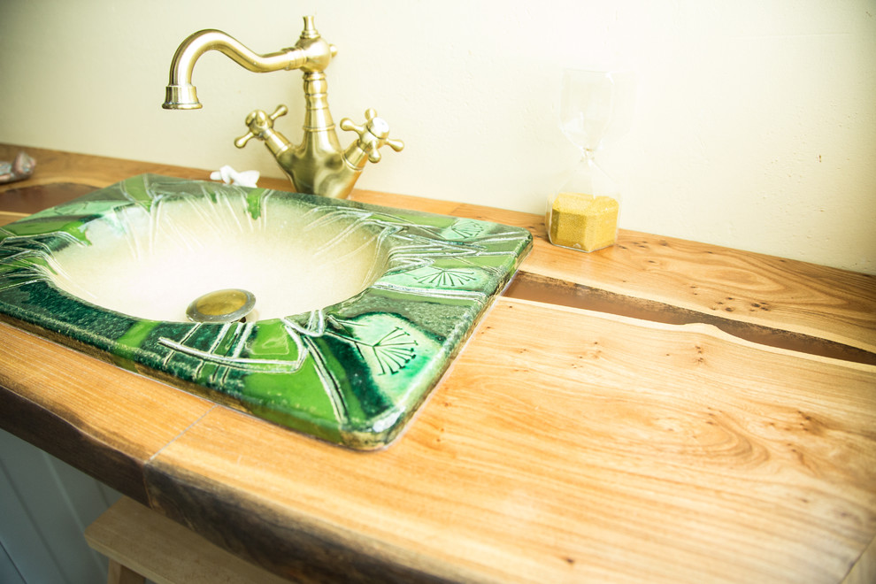 Столешница в ванную комнату (с вырезом под стиральную машину)