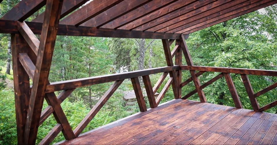 Эскиз беседки для Елены