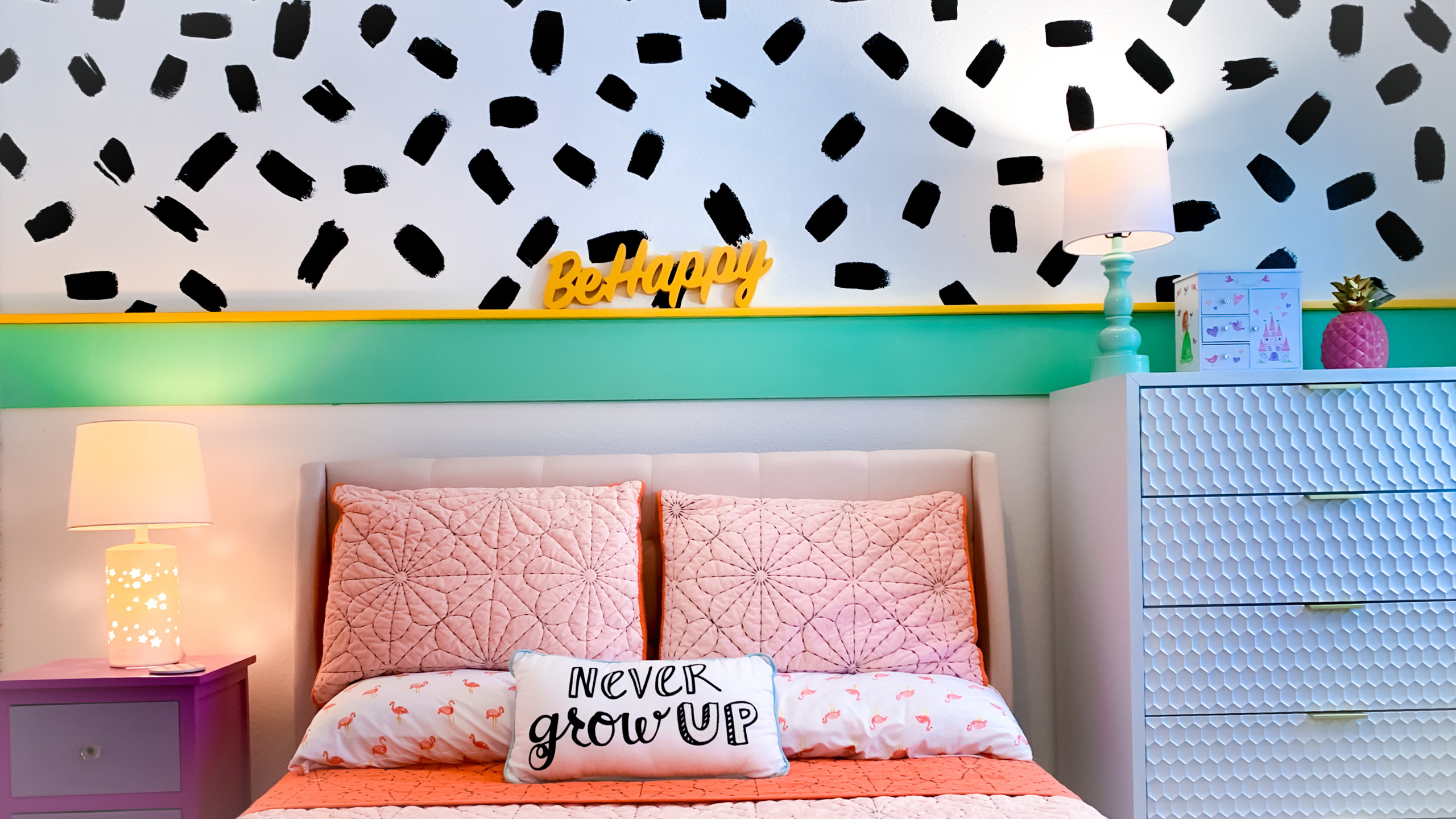 Mint Chip Happy Bedroom