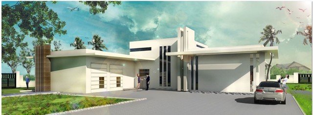 New construction/Development modern-rendering