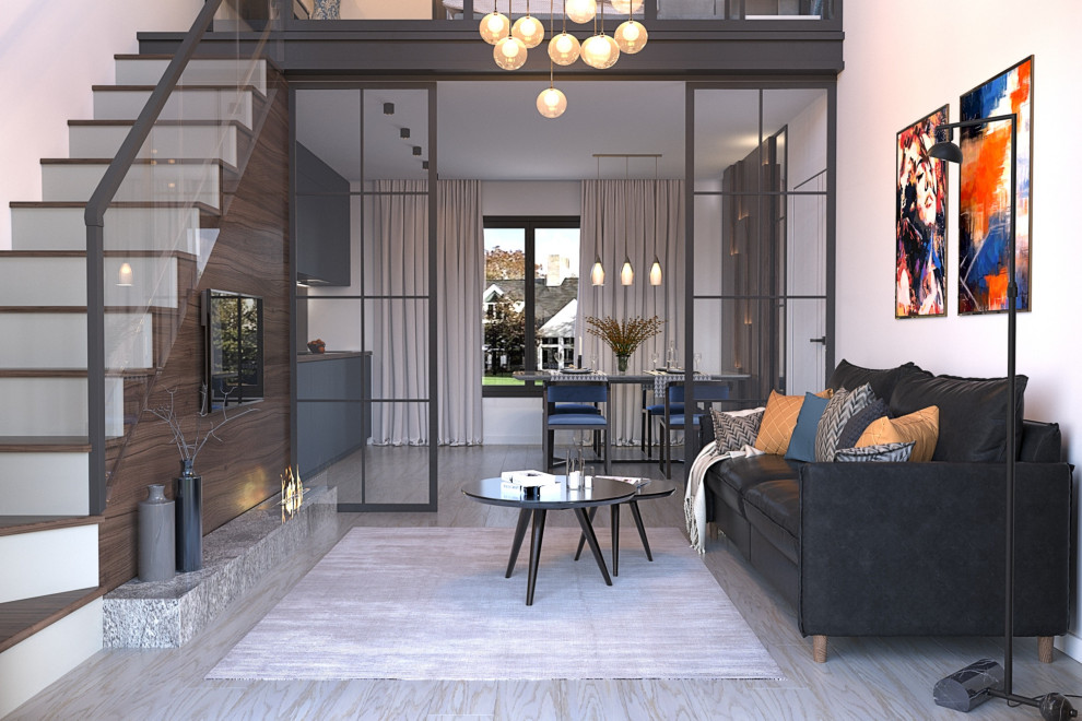 Проект загородного дома для семьи с ребенком