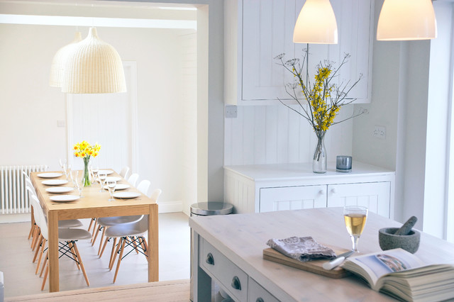 Beach Side House extension and refurbishment beach-style-kitchen
