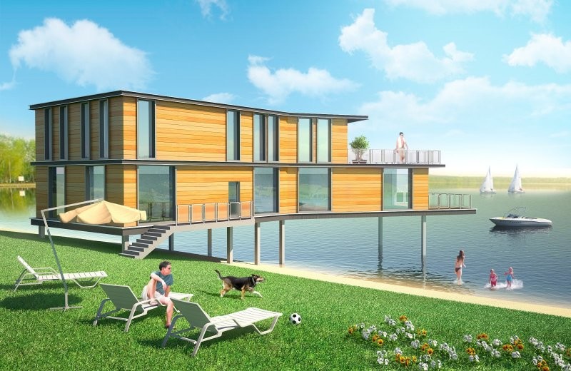 Дома на воде