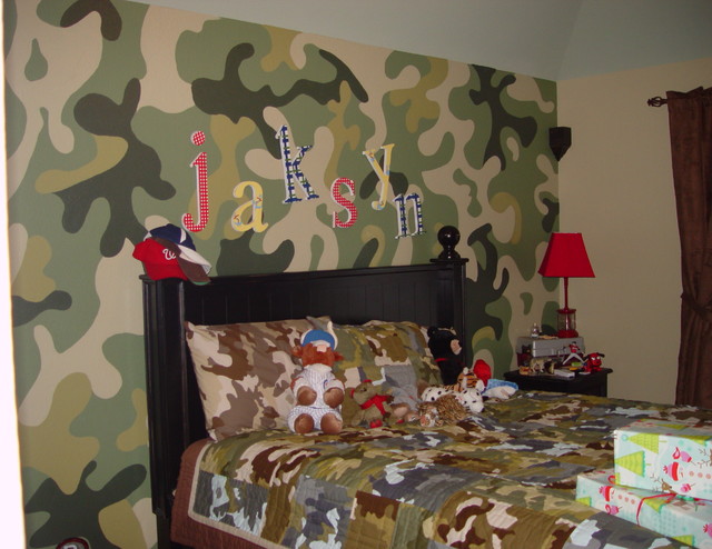 When Boy's Start Decorating contemporary-bedroom