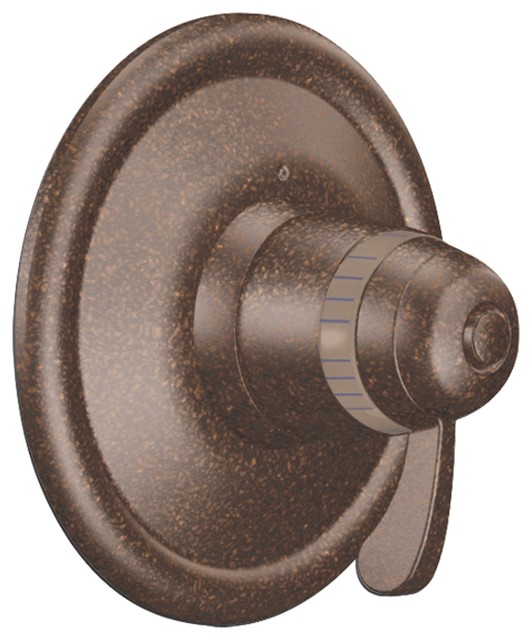 Oil Rubbed Bronze Moen T2311ORB Belfield 1-Handle Posi-Temp Pressure Balancing Trim Kit Without Valve