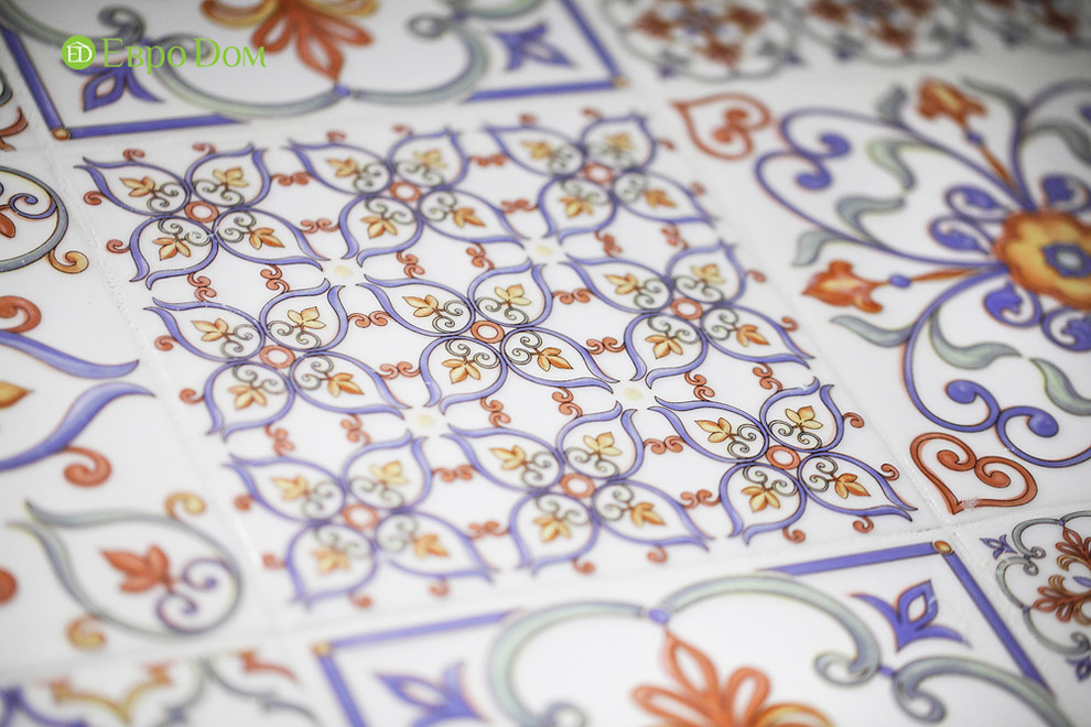 Ремонт двухкомнатной квартиры 74 кв. м в стиле прованс. Фото проекта