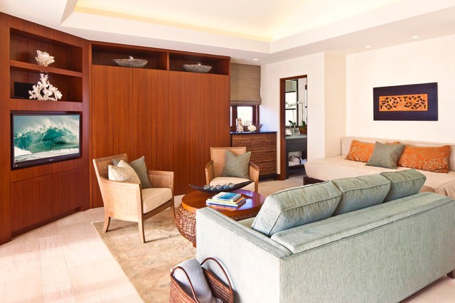Oceanfront trendy-dagligstue