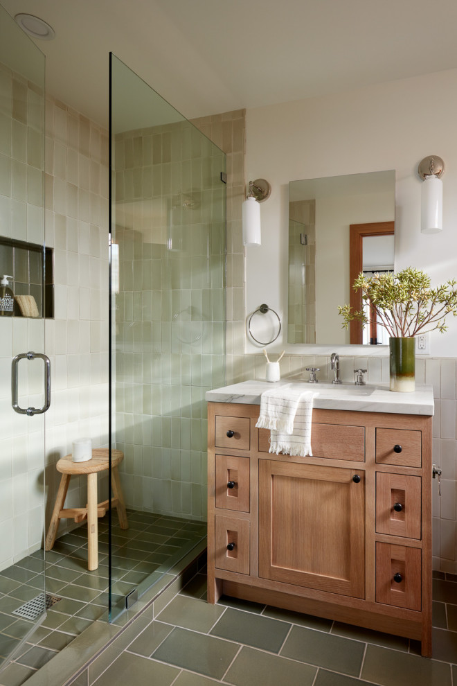 Bathroom - mediterranean bathroom idea in San Francisco