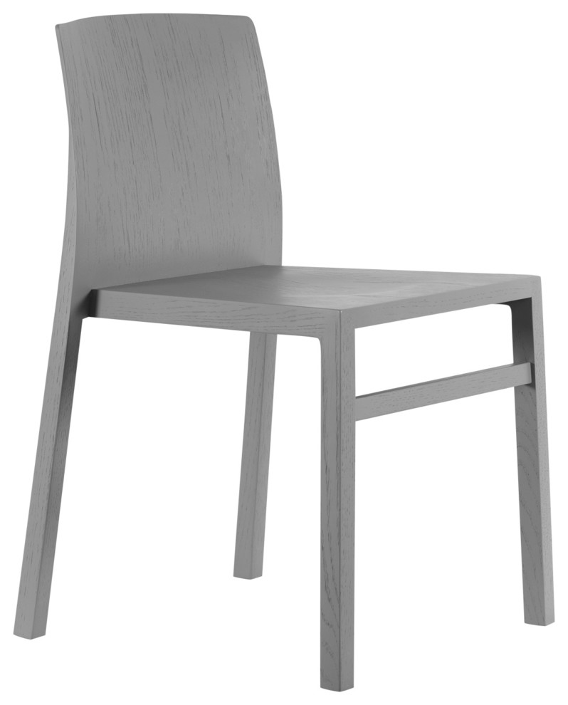 Hanna Chair, 17.75" Seat Height Transitional Dining Chairs by