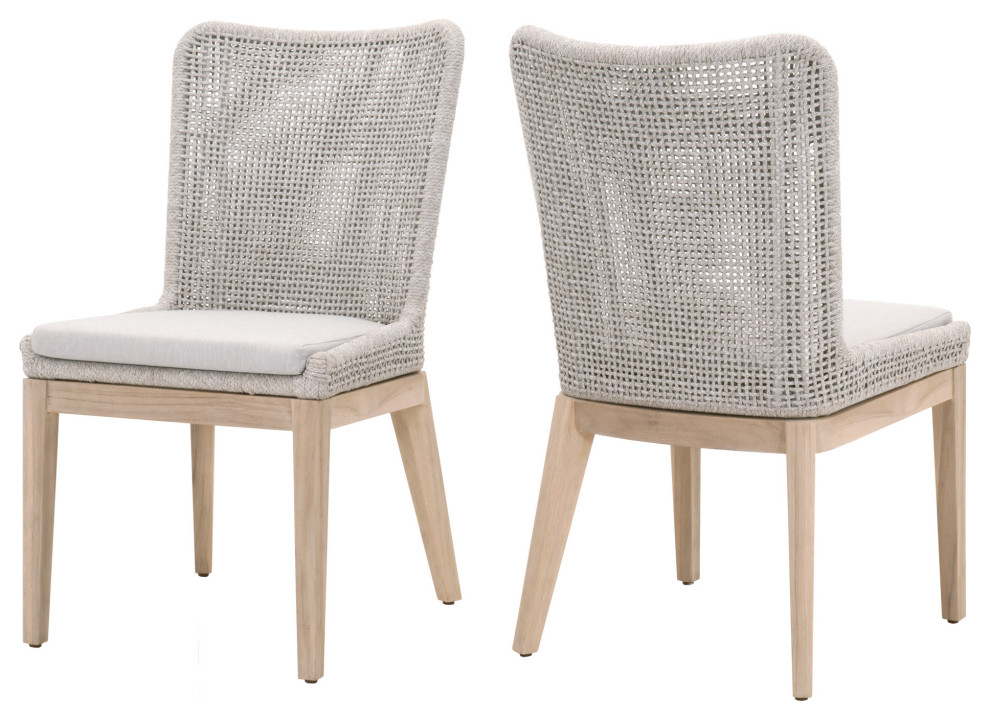 Mesh Outdoor Dining Chair, Set of 2