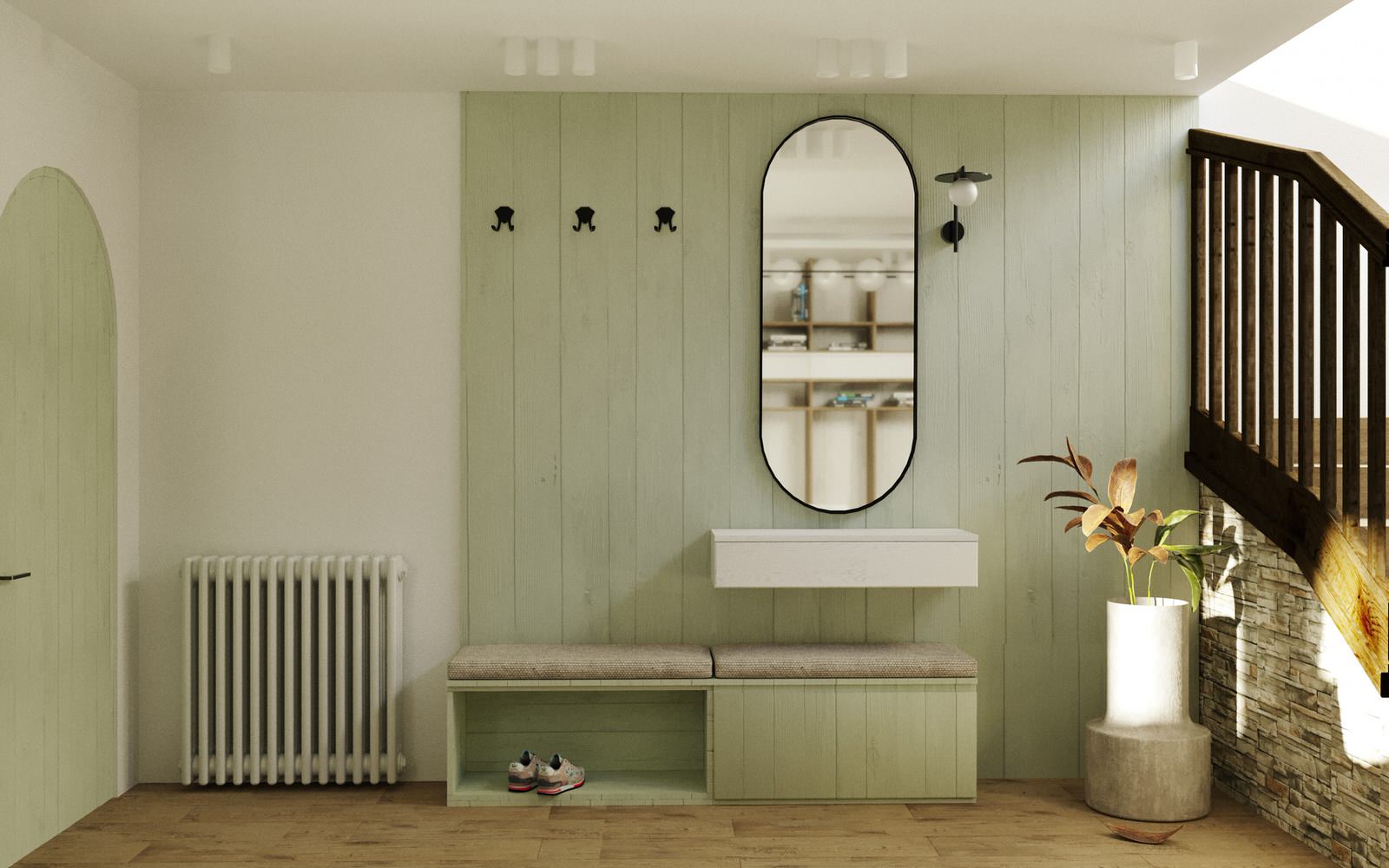 Progetto Soggiorno ad un piccolo appartamento a Gorizia