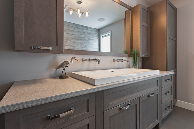 Cabico By Cuisine Memphre Transitional Bathroom Montreal