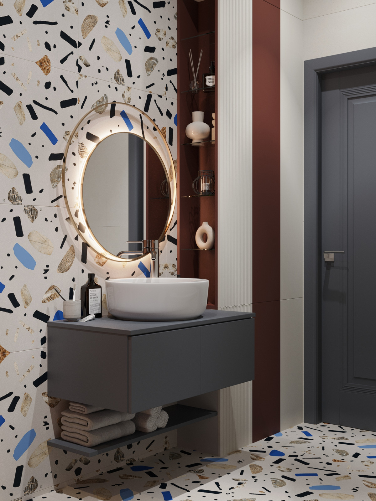 Квартира с ярким характером 120м2