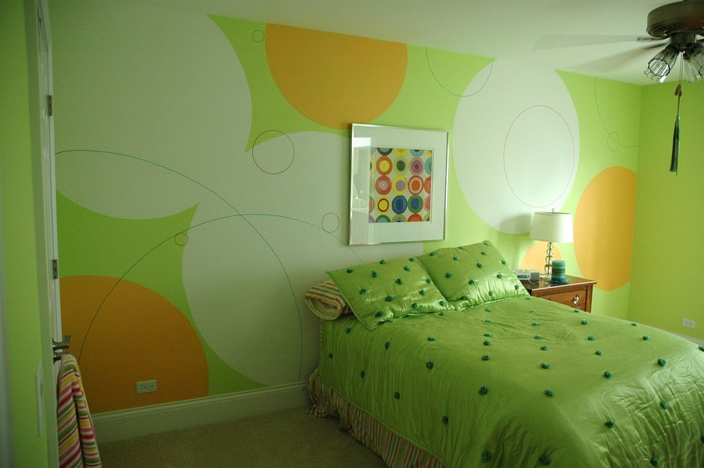This is an example of a contemporary kids' room in Chicago.