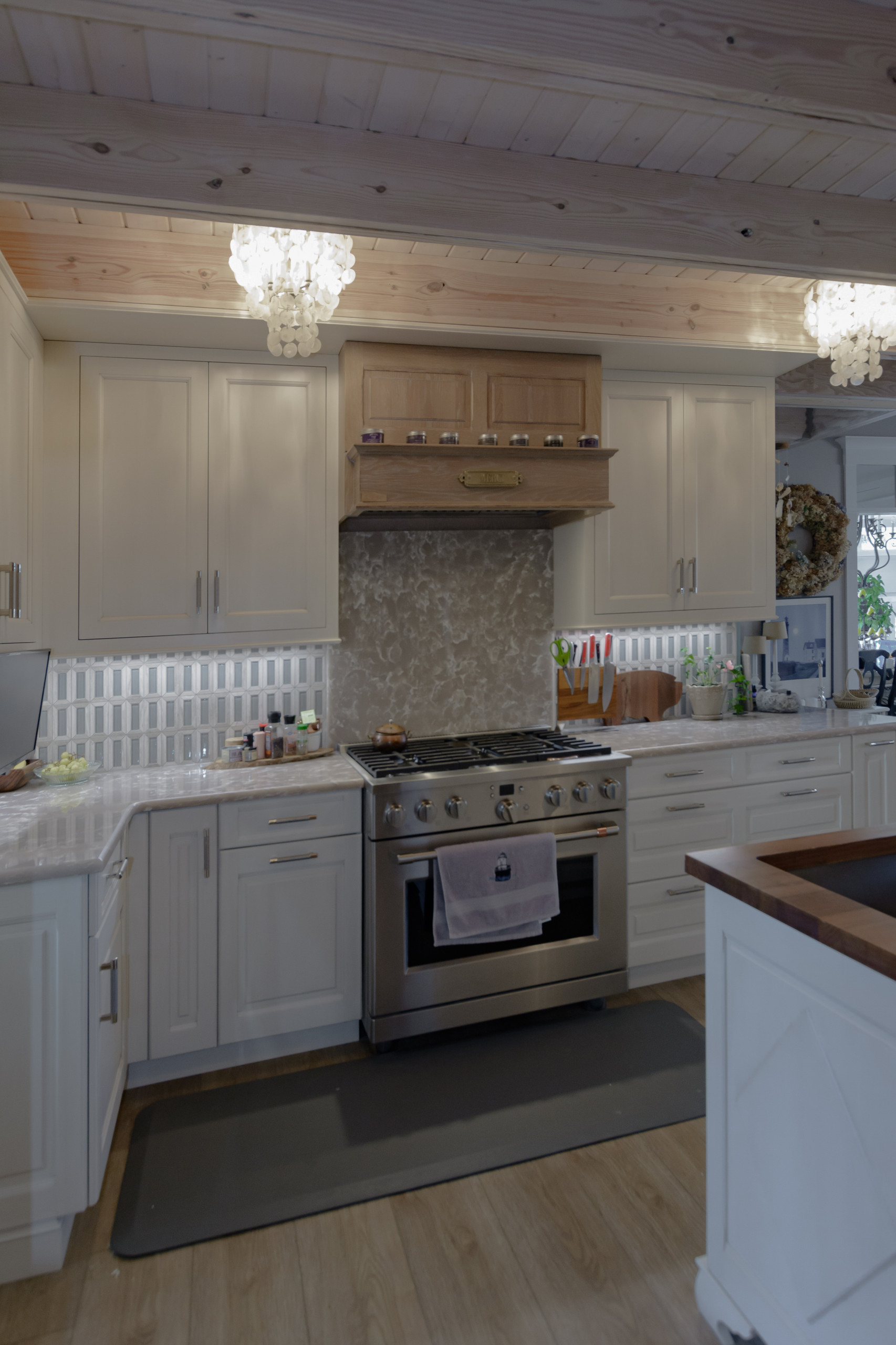 Eclectic Luxury Kitchen & Butler's Pantry