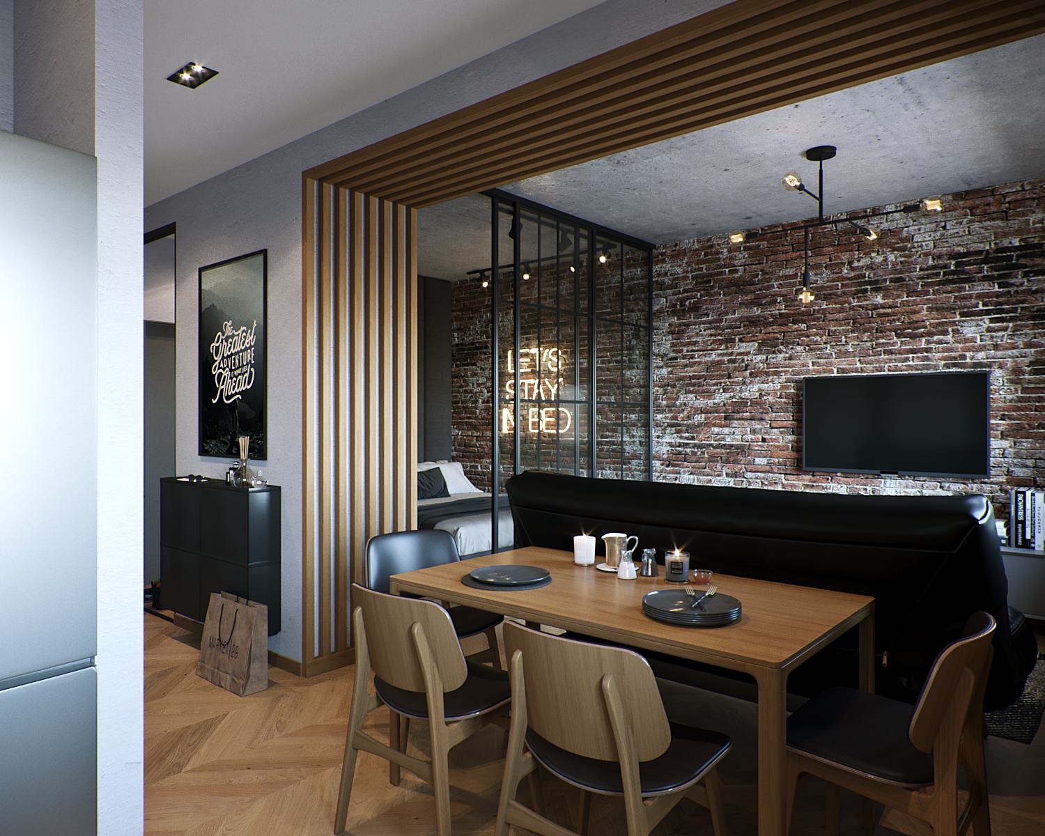 Квартира холостяка 37кв.м.