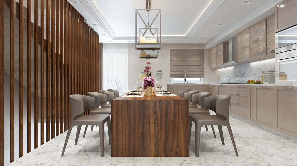 Кухня / Таунхаус / Современный интерьер