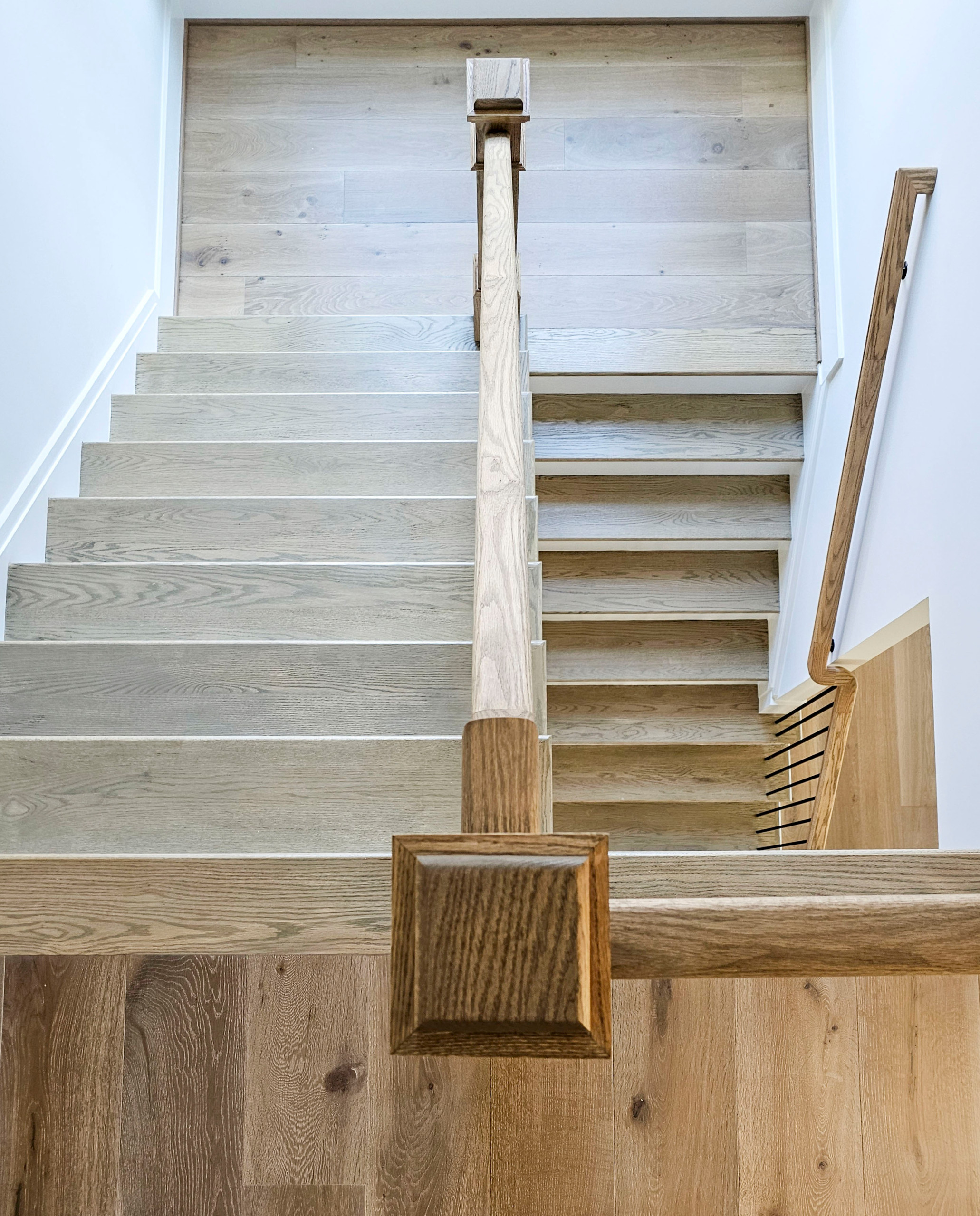 105_Modern and Bold U-Shaped Staircase, Vienna VA 22180